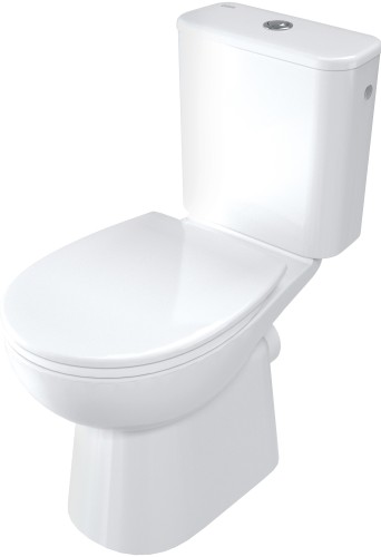Miska WC kompakt bezkołnierzowa