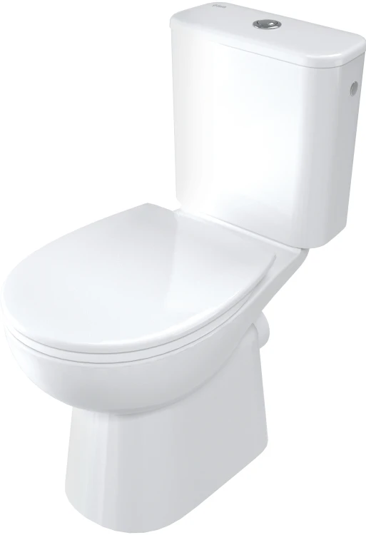 Miska WC kompakt bezkołnierzowa