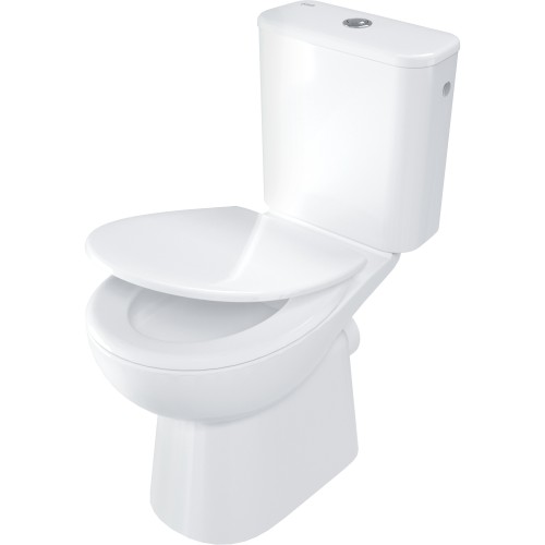 Miska WC kompakt bezkołnierzowa