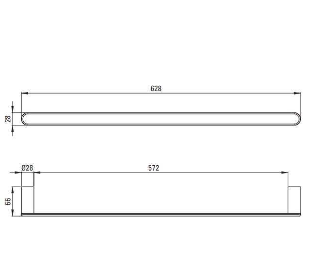 Wieszak na ręcznik DEANTE ROUND titanium ADR D621.png