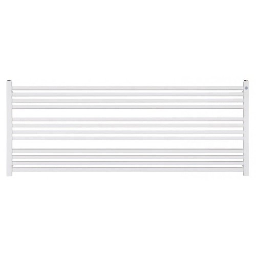 Grzejnik łazienkowy INSTAL PROJEKT STICK LEVEL 140x55cm, moc 639W, podłączenie dolne, biały STIL-140/60ZN