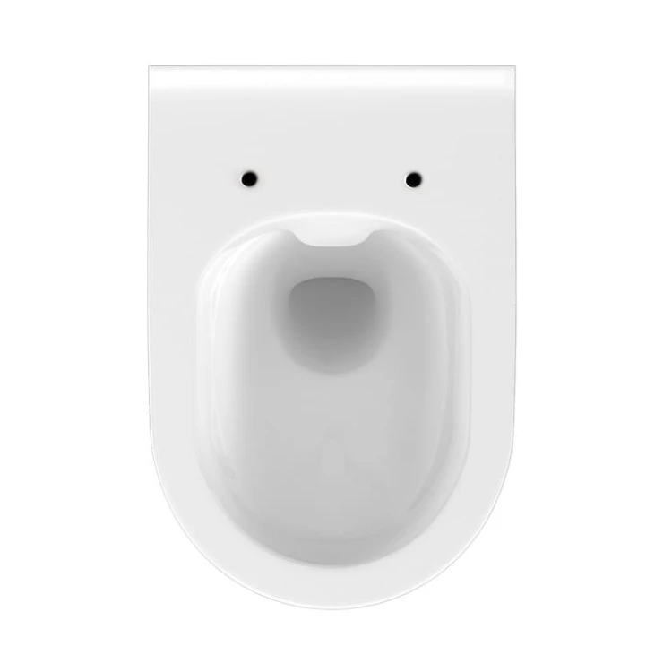 Miska wisząca WC CERSANIT CREA z deską, Cleanon, owalna, biała S701-212