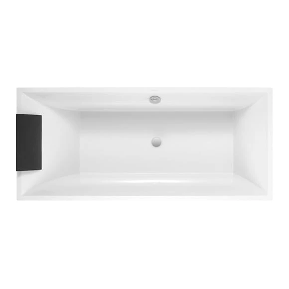 Wanna prostokątna VILLEROY&BOCH SQUARO 180x80cm, quaryl, biała UBQ180SQR2V-01