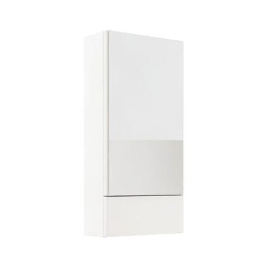Szafka wiszaca z lustrem KOŁO NOVA PRO 41,8x85x17,6cm, biały połysk 88429