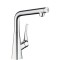 Bateria umywalkowa HANSGROHE METRIS z obrotową wylewką, chrom 14883000