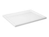 Brodzik prostokątny SCHEDPOL CAMPARO 90x100x6,5cm, z odpływem liniowym, biały 3.087