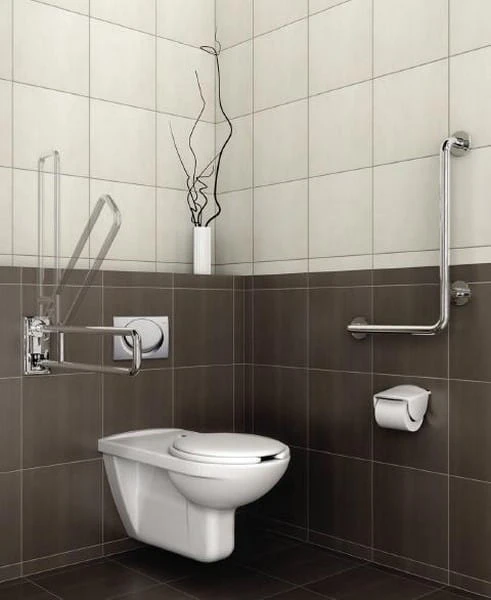 Miska wisząca WC ROCA dla niepełnosprawnych, biała A346237000