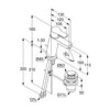 Bateria umywalkowa KLUDI PURE&EASY XL stojąca, z korkiem, chrom 371900565