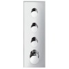 Moduł z termostatem AXOR SHOWER COLLECTION el. zew., DN20, chrom 10751000