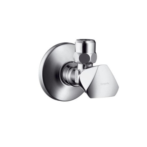 Zawór kątowy HANSGROHE 1/2"x3/8" z zaciskiem fi 10, chrom 13902000