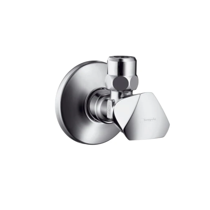Zawór kątowy HANSGROHE 1/2"x3/8" z zaciskiem fi 10, chrom 13902000