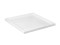 Brodzik kwadratowy SCHEDPOL CAMPARO 90x6,5cm, z odpływem liniowym, biały 3.081