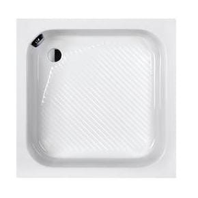 Brodzik kwadratowy SANPLAST CLASSIC 80x80x28cm, akrylowy, biały 615010022001000