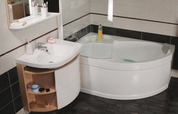 Wanna narożna RAVAK ROSA 150x95 lewa C551000000