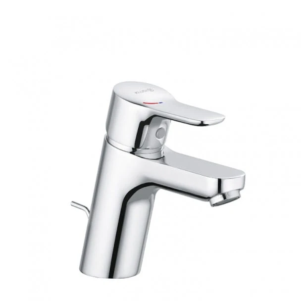 Bateria umywalkowa KLUDI PURE&EASY 70 stojąca, z korkiem, chrom 372890565