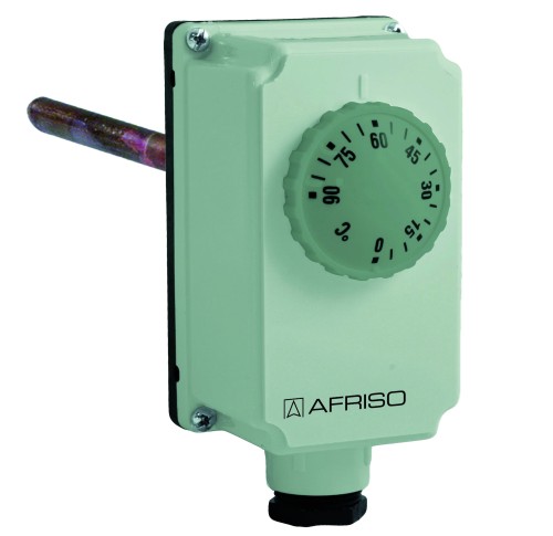 Termostat zanurzeniowy AFRISO TC2 0-90° 1/2" z zewnętrzną nastawą 6740700