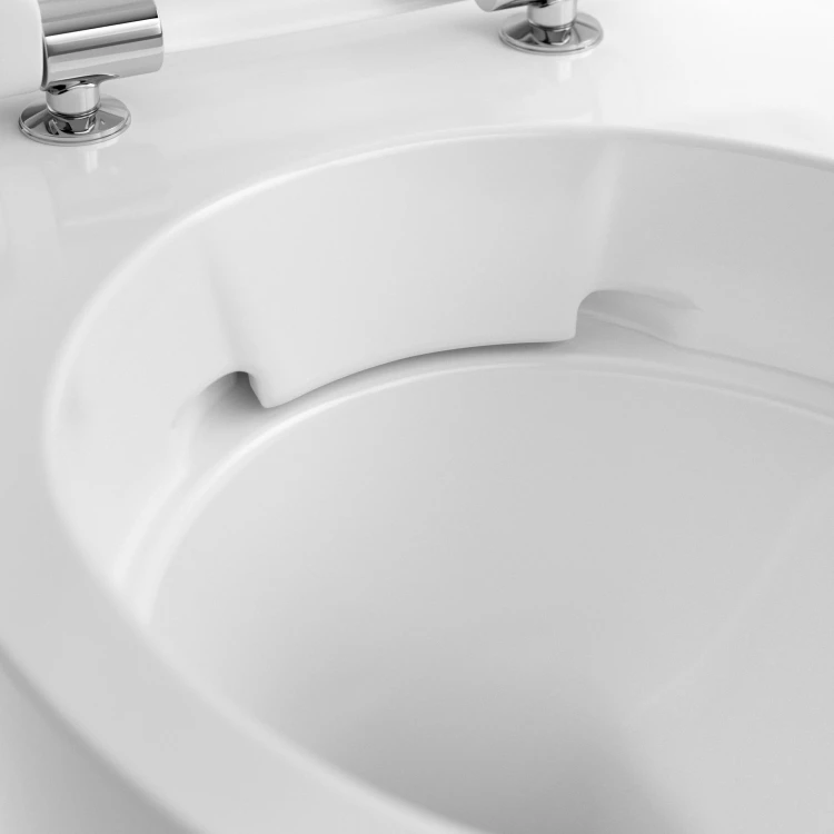 Miska wisząca KOŁO NOVA PRO Owalna 48x36cm Rimfree Biały M33125000