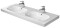 Umywalka DURAVIT D-CODE 120x48cm, biała 03481200002