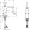 Bateria umywalkowa AXOR CITTERIO chrom 39031000