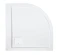 Brodzik półokrągły SANPLAST SPACE 100x100x3cm, akrylowy, biały, pro safe 615110034001002