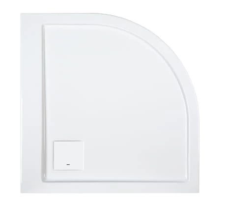 Brodzik półokrągły SANPLAST SPACE 100x100x3cm, akrylowy, biały, pro safe 615110034001002