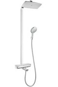 Komplet prysznicowy RAINDANCE E Showerpipe 360 chrom/biały  HANSGROHE 27112400