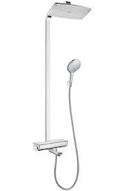 Komplet prysznicowy RAINDANCE E Showerpipe 360 chrom/biały  HANSGROHE 27112400