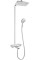 Komplet prysznicowy RAINDANCE E Showerpipe 360 chrom/biały  HANSGROHE 27112400