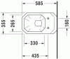 Miska wisząca WC DURAVIT 1930 biała 0182090000