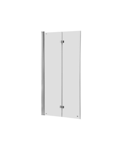 Parawan wannowy ROCA CAPITAL 115x140cm, składany, MaxiClean, chrom AM4111512M