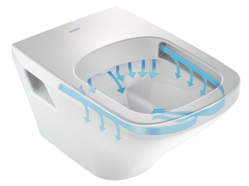 Miska wisząca WC DURAVIT DURASTYLE Rimless 2538090000