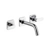 Bateria umywalkowa AXOR CITTERIO M podtynkowa, 3-otw., z rozetami, 166 mm, chrom 34313000