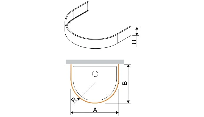Obudowa brodzika SANPLAST SPACE OBP 110x90x9cm, aluminium, biała 625400045001000