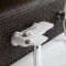 Bateria wannowa KLUDI BALANCE WHITE biała / chrom 524459175