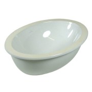 Umywalka podblatowa VILLEROY&BOCH LOOP&FRIENDS 48.5x32.5cm, owalna, bez otworu, biała ceramicplus 616120R1
