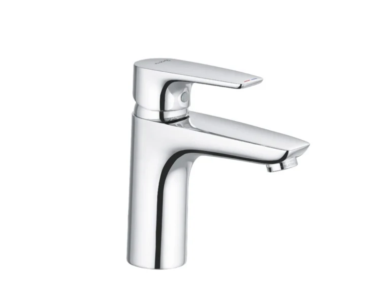 Bateria umywalkowa KLUDI PURE&SOLID stojąca, z korkiem 342920575