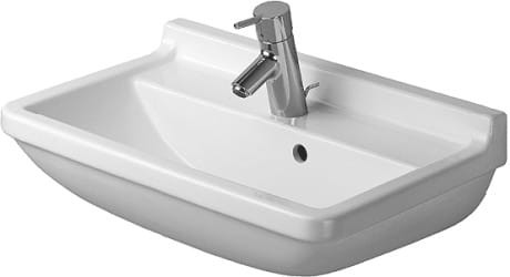 Umywalka DURAVIT STARCK 3 Compact 55x37cm, biała WonderGliss 03015500001