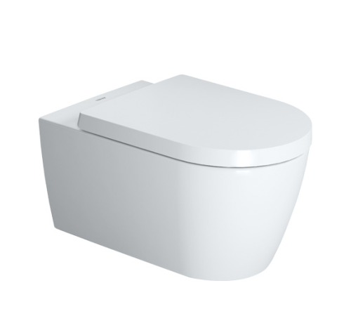 Miska wisząca WC DURAVIT Me by Starck Rimless 57cm, HygieneGlaze, biała 2529092000