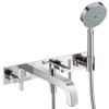 Bateria wannowa AXOR CITTERIO 3 otw. ścienna, element zewnętrzny, chrom 39441000