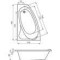 Wanna asymetryczna CERSANIT SICILIA 160x100cm lewa S301-036