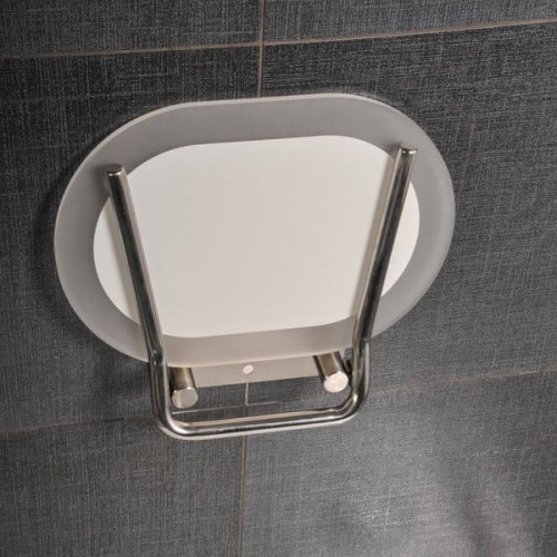 Siedzisko prysznicowe RAVAK CHROME ścienne, przeźroczyste / clear B8F0000029
