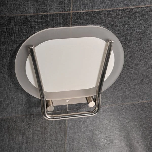 Siedzisko prysznicowe RAVAK CHROME ścienne, przeźroczyste / clear B8F0000029