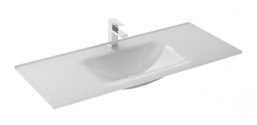 Umywalka szklana ELITA OZI 100 white 145127