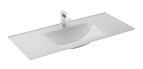 Umywalka szklana ELITA OZI 100 white 145127