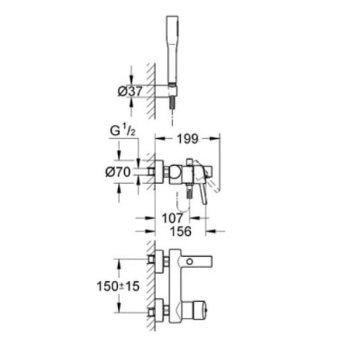 Bateria-wannowa-GROHE-CONCETTO-NEW-chrom-32212001