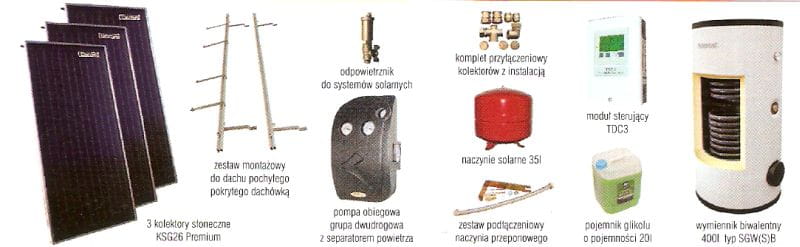 Zestaw solarny PREMIUM LARGE GALMET 08-942643