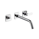 Bateria umywalkowa AXOR CITTERIO M podtynkowa, 3-otw., z rozetami, 226mm, chrom 34315000