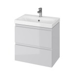 Szafka podumywalkowa CERSANIT MODUO SLIM 60 wisząca, szara S929-003