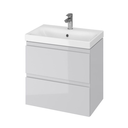 Szafka podumywalkowa CERSANIT MODUO SLIM 60 wisząca, szara S929-003