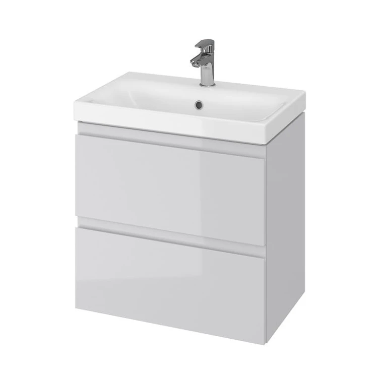 Szafka podumywalkowa CERSANIT MODUO SLIM 60 wisząca, szara S929-003